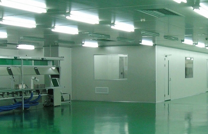 電子元件裝配車間